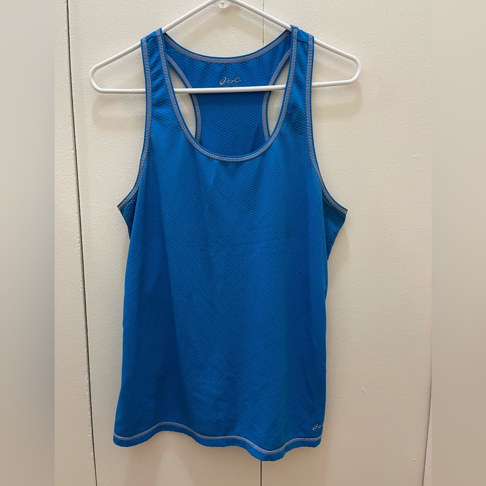 Royal blue tank top- size L- relaxed fit